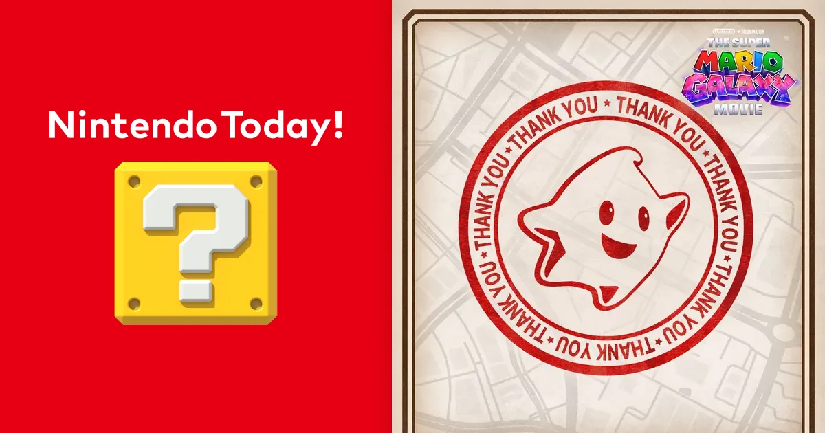 THE SUPER MARIO GALAXY MOVIE - Theater Check-In | Nintendo Today!