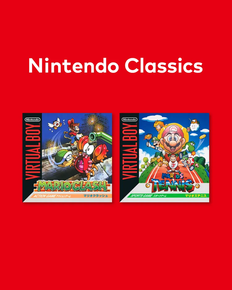 バーチャルボーイ Nintendo Classics マリオクラッシュ / マリオズ
