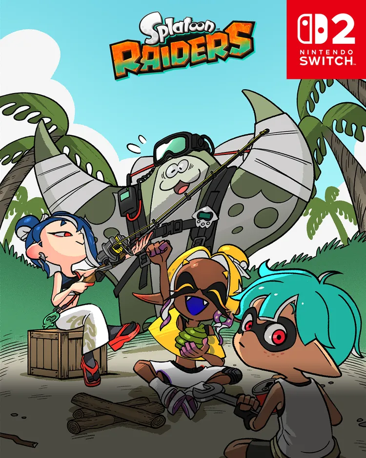 スプラトゥーン レイダース すりみ連合チャカポコ遭難記 6月23日連載